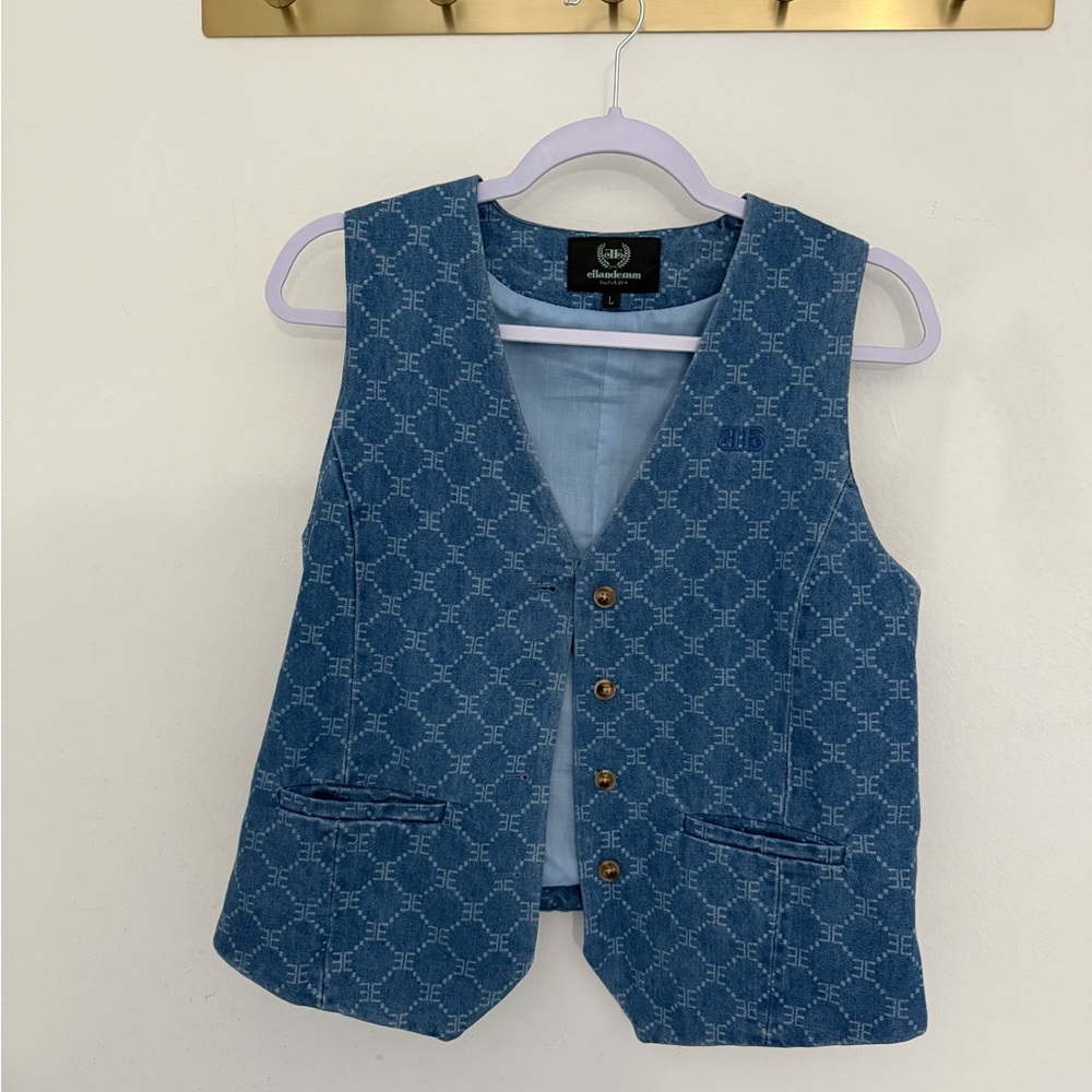 Ell And Emm Denim Vest View 2
